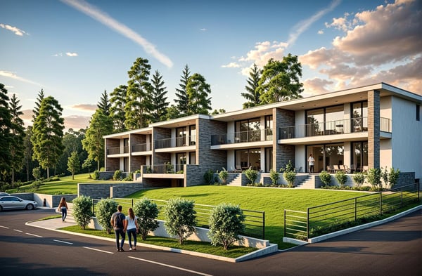 Große 2.5-Zimmer-Wohnung mit 19m2 Terrasse und Panoramablick 1