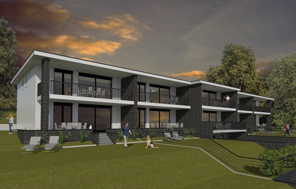 Grande appartamento 1.5 locali con giardino privato di 110m2 4