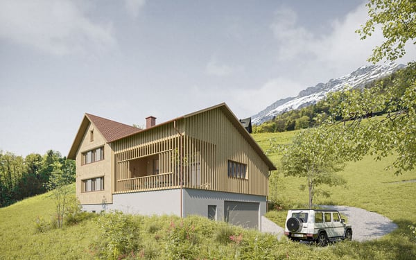 Neubauprojekt Einfamilienhaus 2