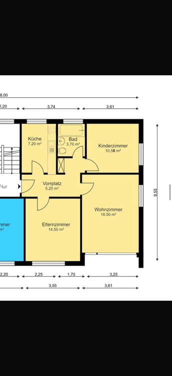 1.5 Zimmer Wohnung an sonniger Lage 5