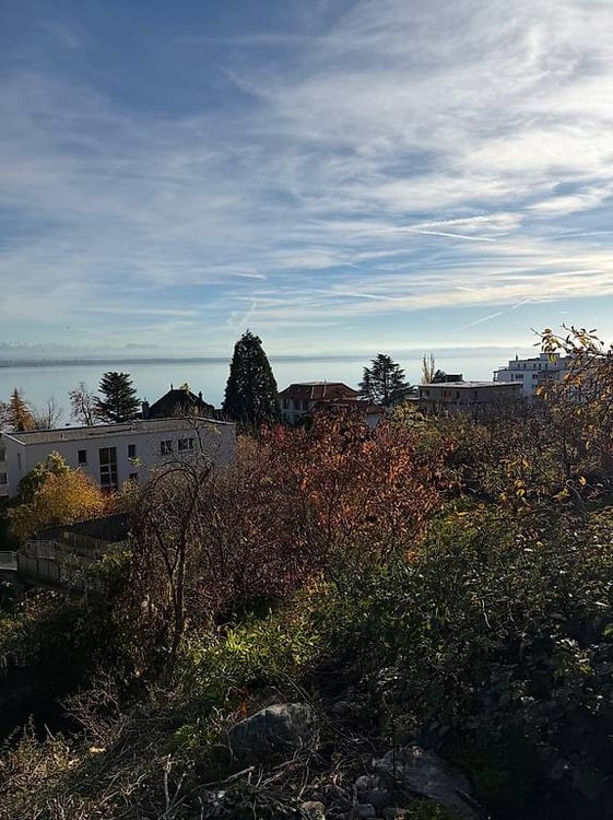 Neuchâtel terrain constructible avec vue lac et Alpes 1