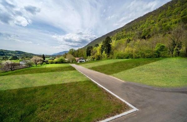 4 parcelles viabilisées avec projet validé à Pieterlen 2