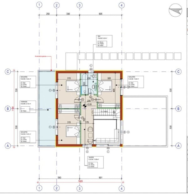 4 parcelles viabilisées avec projet validé à Pieterlen 8