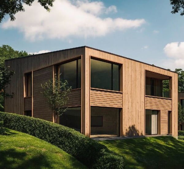 4 parcelles viabilisées avec projet validé à Pieterlen 1