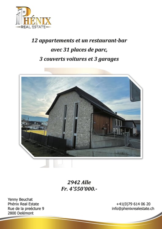 Immeuble résidentiel et commercial à Alle 1