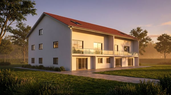 Immeuble neuf - 1 appartements haut standing à vendre sur plan 1