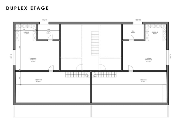 Immeuble neuf - 1 appartements haut standing à vendre sur plan 4