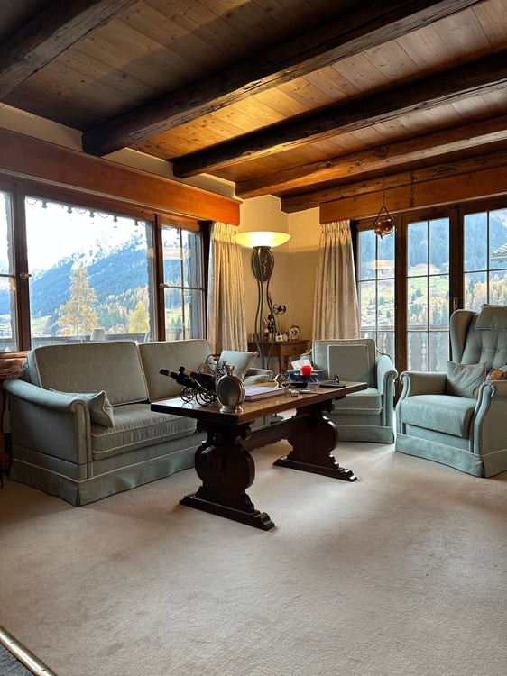 Charmantes 1-Zimmer-Chalet in ruhiger Lage von Klosters-Serneus 5