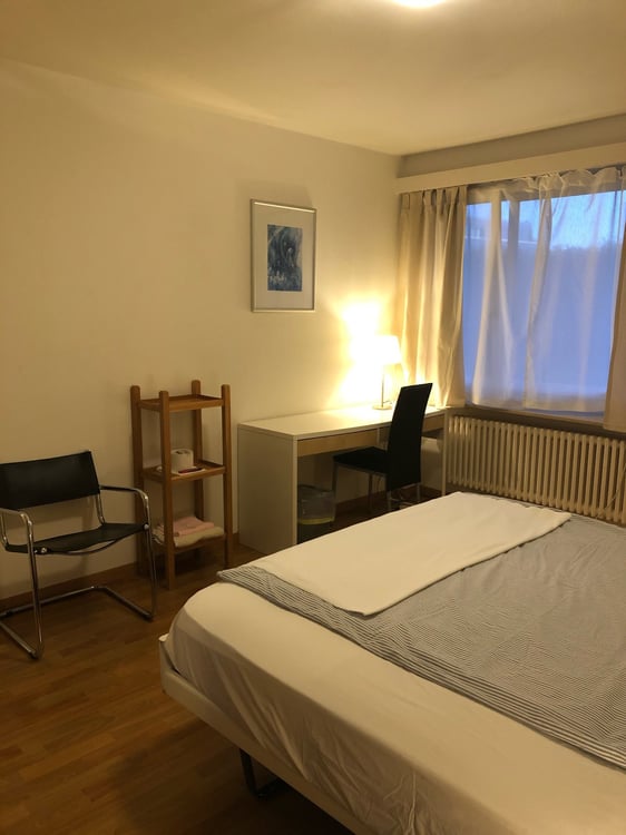 Bright 1-Room Garden Apartment with Balcony and Beautiful View into the Green – Zürich Witikon 17