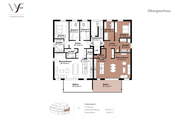 3,5-Ziimmer Wohnung mit Balkon in Urtenen-Schönbühl 7
