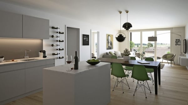 3.5-Zimmer-Wohnung in Biberist - ruhig & sonnig 4