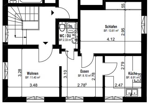 Möblierte 2.5-Zimmer Wohnung im Herzen von Thun 11