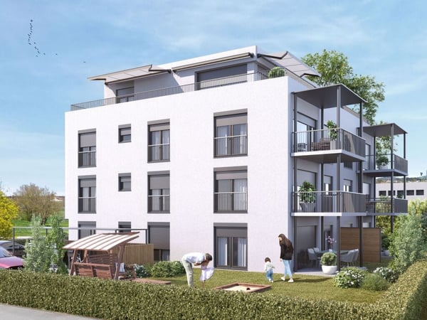 3.5-Zimmer-Gartenwohnung mit Sitzplatz in Münsingen kaufen 2