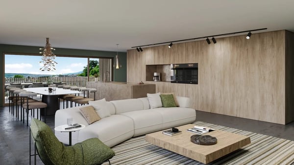 2.5 Zimmer Neubauwohnung im 1. Obergeschoss mit Balkon 2