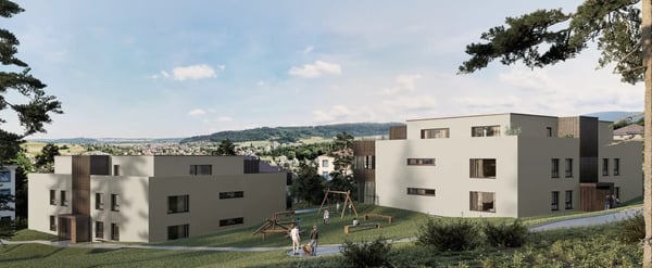 2.5 Zimmer Attikawohnung mit 114 m² Terrasse 7