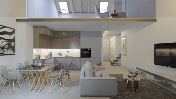 ATTICO DUPLEX 5.5 LOCALI NEL CUORE DI BIASCA 1