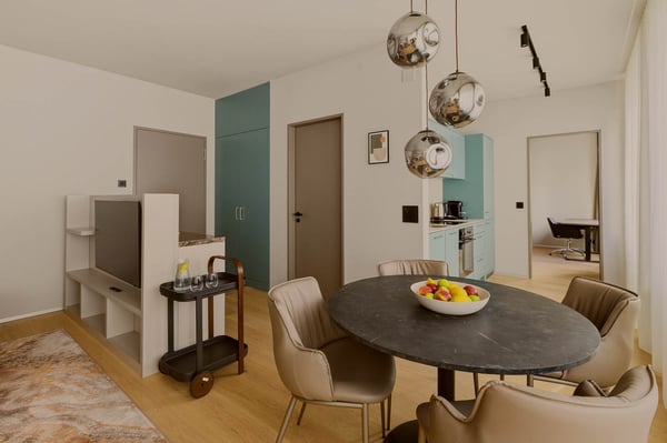 Apartments mit Designer Möblierung und Home-Office Ausstattung in Zürich-Opfikon/Glattpark 3