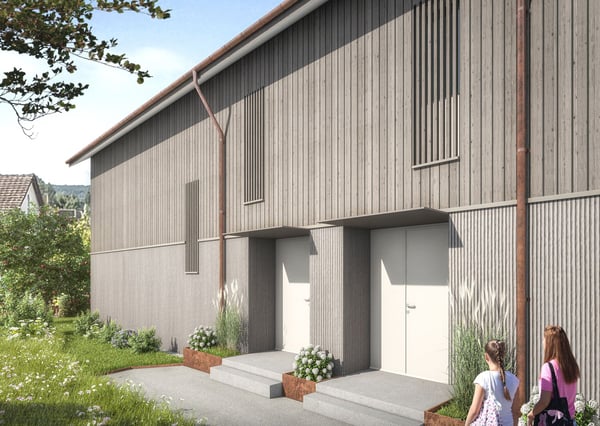 RESERVIERT 2/2 - Neubau Doppeleinfamilienhaus AM RING 2