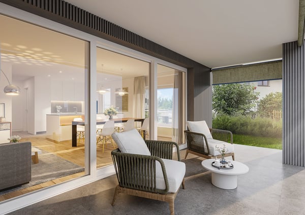 RESERVIERT 2/2 - Neubau Doppeleinfamilienhaus AM RING 4