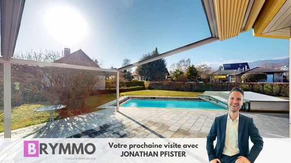 Au cœur de Rolle — Villa de 5,5 pièces avec appartement indépendant de 2 pièces et piscine 1