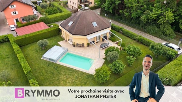 Au cœur de Rolle — Villa de 5,5 pièces avec appartement indépendant de 2 pièces et piscine 2