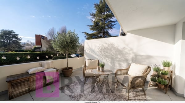 Studio avec grand balcon & piscine proche du centre 4