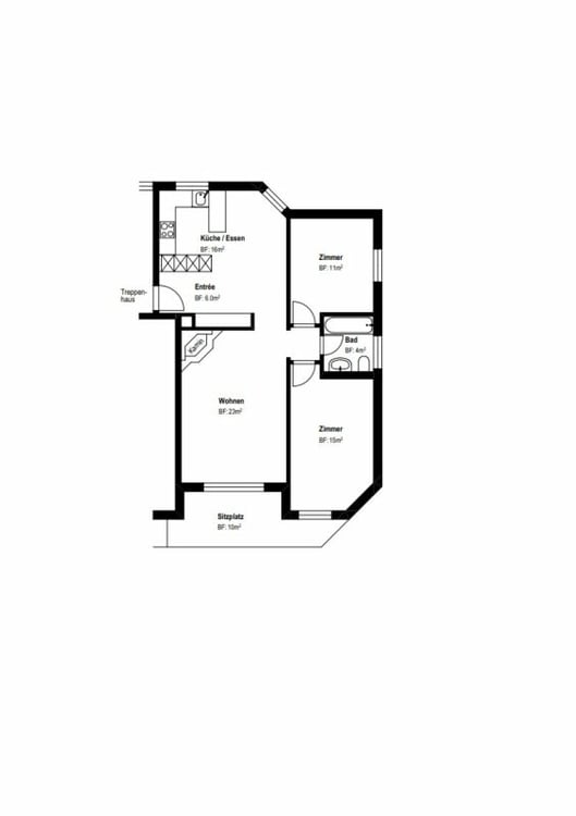 3.5-Zimmer-Gartenwohnung an ruhiger Lage 22