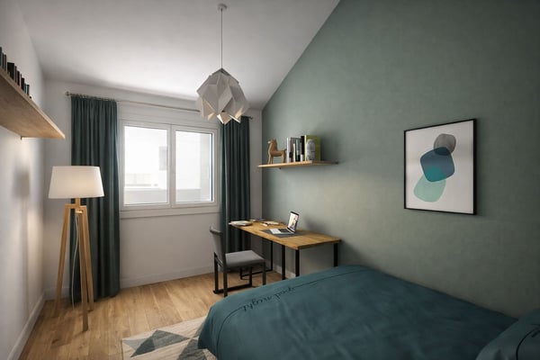 À Bossonnens, dernière villa parmis 4 unités modernes et lumineuses 6