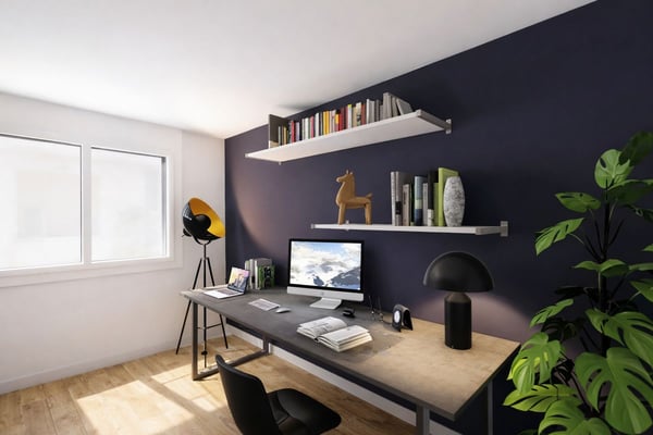 À Bossonnens, dernière villa parmis 4 unités modernes et lumineuses 7