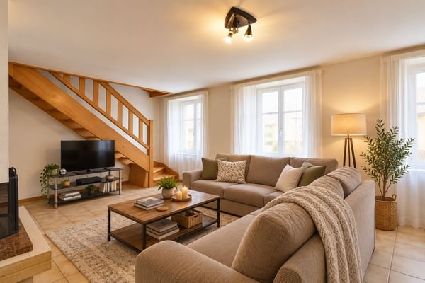 Duplex lumineux et plein de potentiel au coeur de La Chaux de Fonds