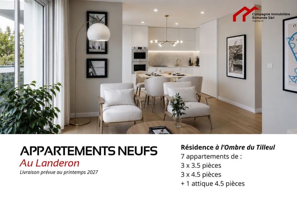 Appartement neuf au Landeron (Livraison printemps 2027) 1