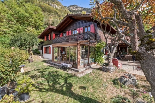 Chalet avec vue sur les Alpes - Résidence secondaire autorisée 10