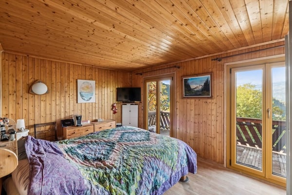 Chalet avec vue sur les Alpes - Résidence secondaire autorisée 7