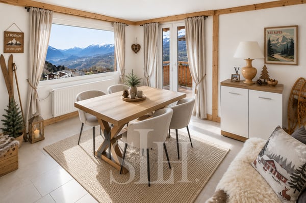 Chalet, Vue et emplacement privilégié à proximité de Crans-Montana 12