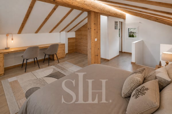 Chalet, Vue et emplacement privilégié à proximité de Crans-Montana 5
