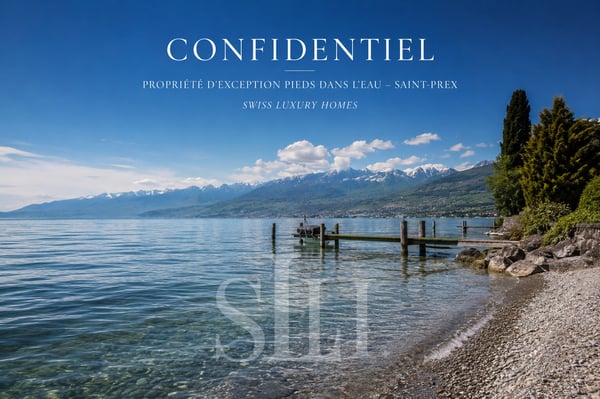Une propriété rare sur les rives du Léman 1