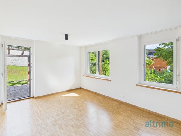 Wohnen mit Charakter: Spezieller Grundriss und gemütlicher Sitzplatz 9