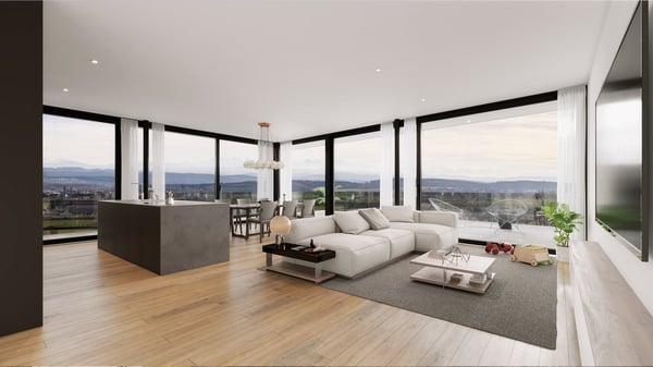 Exklusive Attikawohnung mit Panorama – Architektur & Lifestyle vereint im Belvedere Egerkingen 2