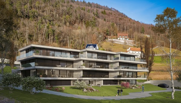 Exklusive 1.5-Zimmer Garten-Wohnung im Sockelgeschoss - Neubauprojekt Belvedere Egerkingen 15