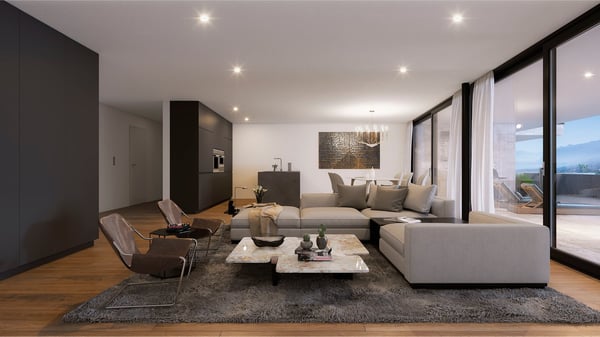 Exklusive 1.5-Zimmer Garten-Wohnung im Sockelgeschoss - Neubauprojekt Belvedere Egerkingen 1