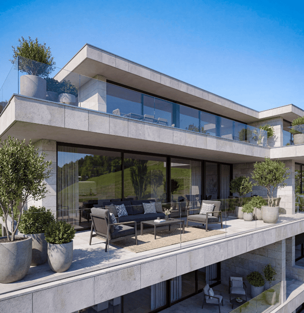 Luxuriöse 4.5-Zimmer Wohnung im Erdgeschoss mit 139 m² Wohnfläche und 60 m² Terrasse 2