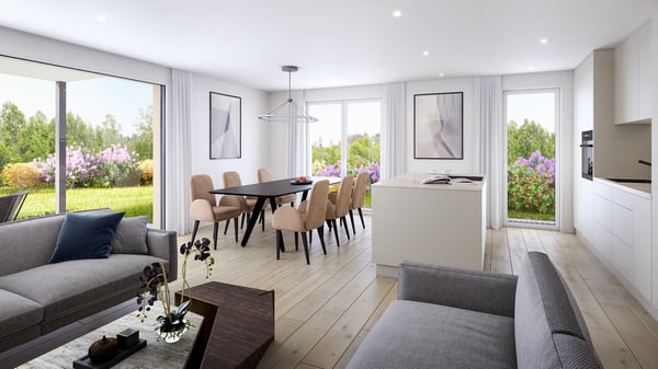 Neubau: 2.5-Zimmer-Wohnung mit Garten in Oberwil 5