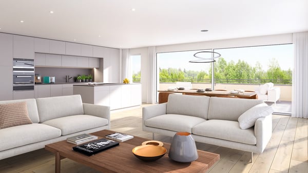 Neubau: 2.5-Zimmer-Wohnung mit Garten in Oberwil 7