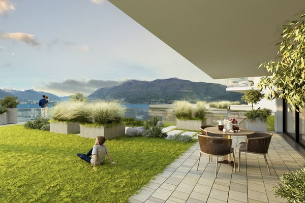 Residenza Riasco Riva, Appartamento di 4.5 locali, Con Giardino. Brissago (B3.08) 7