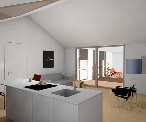 Residenza Pron, 1.5 Locali, Piano Terra, Con Giardino, Sud, Giubiasco ppp 3 6