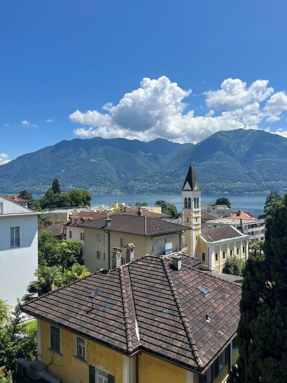 Appartamento duplex di 1.5 locali con vista lago, Muralto 1