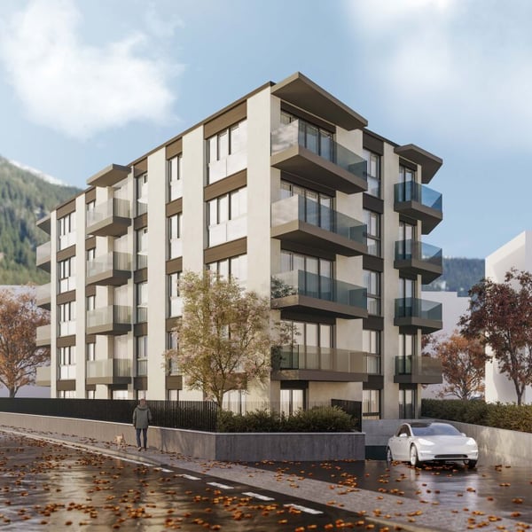 Res. Quartz, appartamento di 1.5 locali (PPP3) con giardino, Giubiasco - Direttamente dal promotore 1