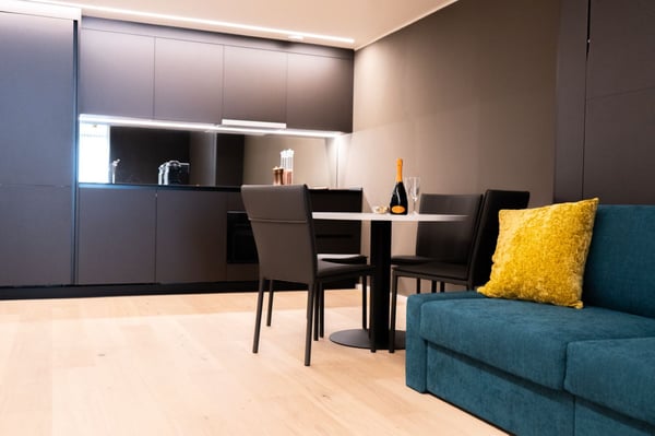 Arbed Living Hotel, appartamento ammobiliato 2.5 locali, Castione 1
