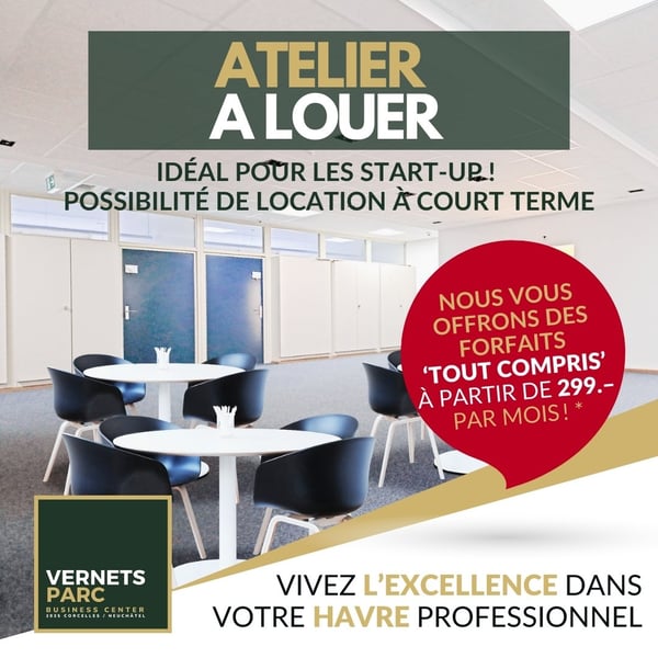 Magnifiques bureaux tout inclus dès 600.- 14