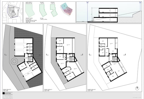 Terreno a Carabbia con vista panoramica per villa o per PPP di due o tre unità 2